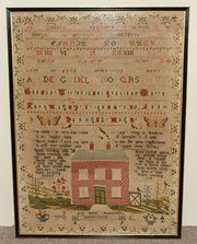 19th Century Needlework Sample