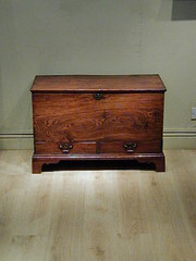 Small elm mule chest