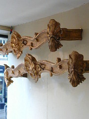 Two magnificent curtain pelmet