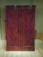 Twodoor 19th century wardrobe
