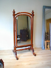 Victorian Cheval Mirror