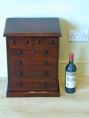 Victorian Miniature Chest of D