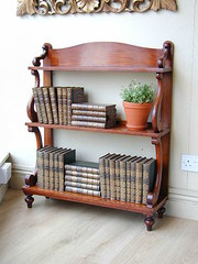 Victorian mahogany bookcase