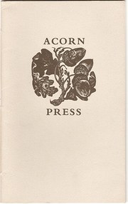 antique ephemera acorn press publications of 19 Acorn Press Publications of 19