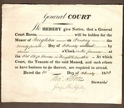 Notice of General Court   Circ