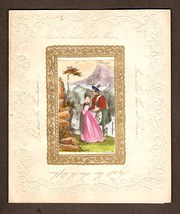 Scottish Victorian Valentine c