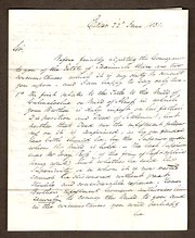 Solicitors Hand Written Letter