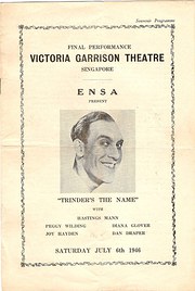 antique ephemera tommy trinder theatre program Tommy Trinder Theatre Program