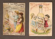 Two Perfume Cards of circa 189