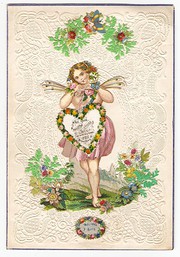 Victorian Valentine Card  Circ