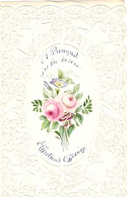 Victorian Valentine Card  circ