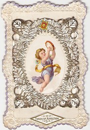 Victorian Valentine card Circa