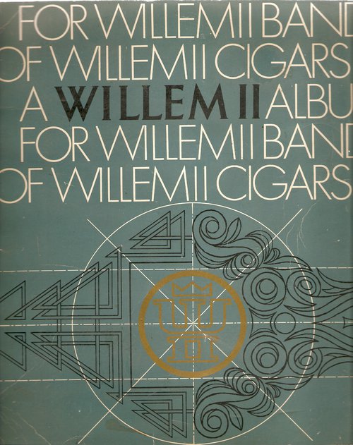 Antique Willem II Cigar Bands Album - 1966 Willem II Cigar Bands Album - 1966