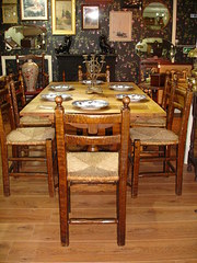 Solid Oak Draw Leaf Table  6 S