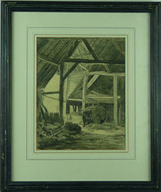 antique art, paintings, pictures berkshire barn gwen may Berkshire Barn Gwen May
