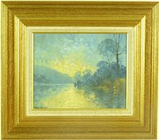 antique art, paintings, pictures estuary nigel hallard Estuary Nigel Hallard
