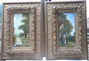 Pair of Frederick Hines Waterc
