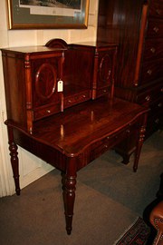 antique furniture french mahogany desk Antique French Mahogany Desk