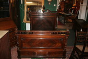 Antique French Rosewood Double