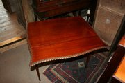 antique furniture inlaid mahogany pembro Antique Inlaid Mahogany Pembro