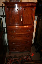 Antique Mahogany Tallboy