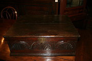 Antique Oak Bible Box