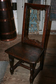 Antique Oak Childs Chair