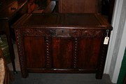 antique furniture oak coffer Antique Oak Coffer