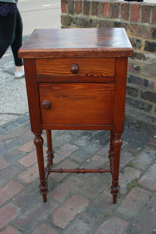 Antique Pine Bedside Antiques Atlas