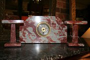 antique clocks & timepieces art deco clock set Art Deco Clock Set