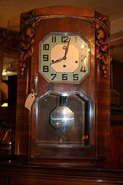 antique clocks & timepieces art deco wall clock Art Deco Wall Clock