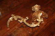 Pair of Gilded Bronze Candleab