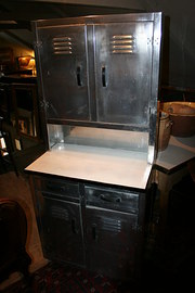 Polished Metal Dresser
