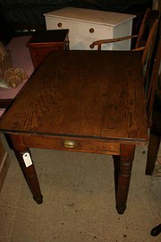 Victorian Pine Kitchen Table