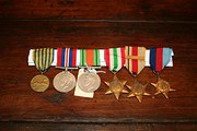 WW 2 English Medal Group  US 5