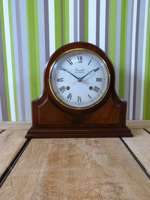 Antiques Atlas Mahogany Comitti Clock