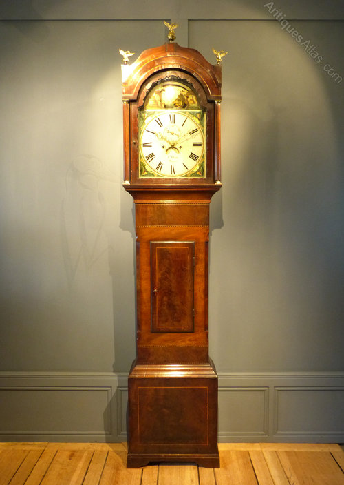 Antique Rocking Ship Automata Longcase Clock Rocking Ship Automata Longcase Clock