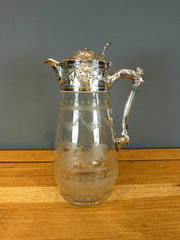 antique silver silver claret jug Silver Claret Jug