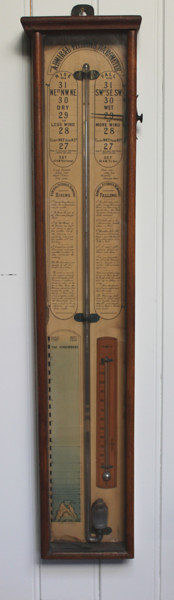 antique barometers and barographs admiral fitzroy barometer engl Admiral Fitzroy Barometer Engl