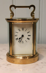 Circular Carriage clock