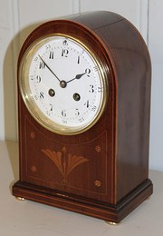 antique clocks & timepieces edwardian and inlay mantel clo Edwardian and Inlay Mantel Clo