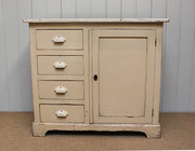 French Painted Sideboard Franc