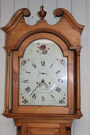 Late 18th Century 8 Day Pine L