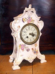 Late Victorian Ceramic Mantel