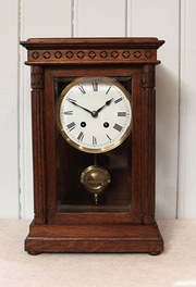 antique clocks & timepieces light oak mantel clock germany Light oak mantel clock germany