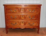 Louis XV style cherrywood comm
