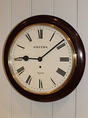 antique clocks & timepieces mahogany cased timepiece dial Mahogany Cased Timepiece Dial