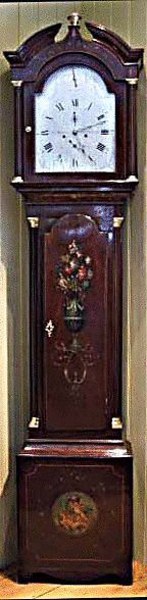 antique clocks & timepieces mahogany longcase clock englan Mahogany longcase clock Englan