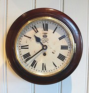 antique clocks & timepieces original post office clock 193 Original Post Office Clock 193