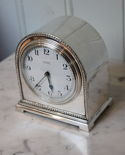 Silver Plated Arch Top Mantel